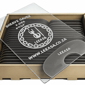 LEEASA Sheave Gauges 8mm - 58mm (+4 & +7% TOLERANCE)
